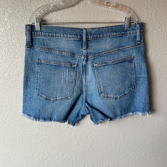 Madewell Cut-Off High Rise Jean Shorts sz 32 - Picture 2 of 9